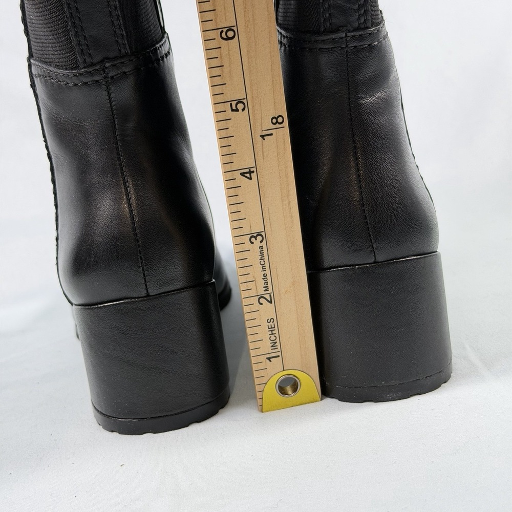 Naturalizer Size-7M‎ Women's Brent Wide Calf Knee High Boot Black $285 - Picture 5 of 10